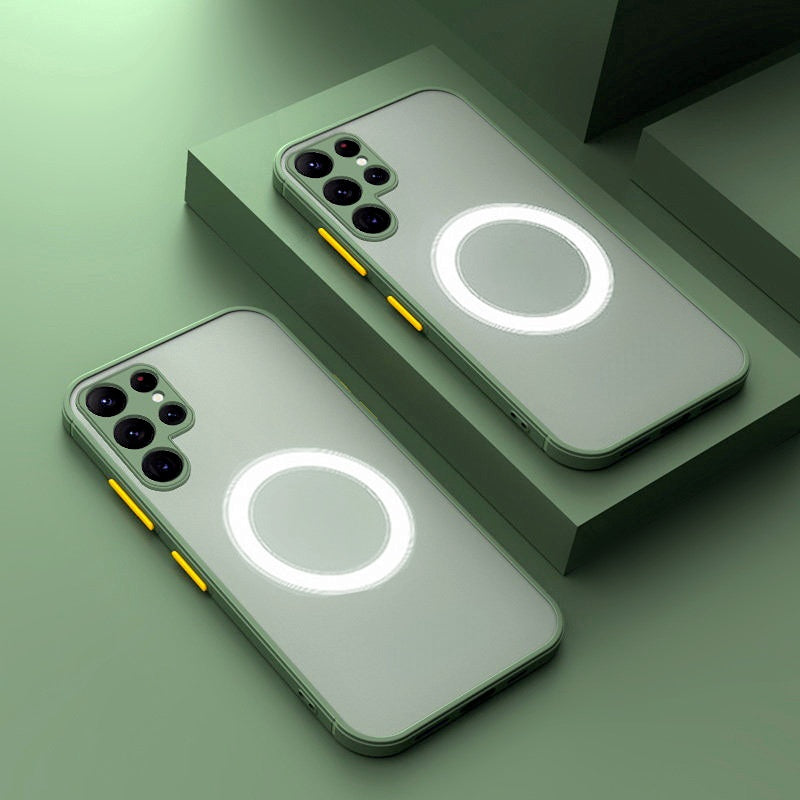 Translucent Shockproof Matte Case For Samsung
