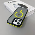 Frame Colorful Matte Translucent Case For iPhone