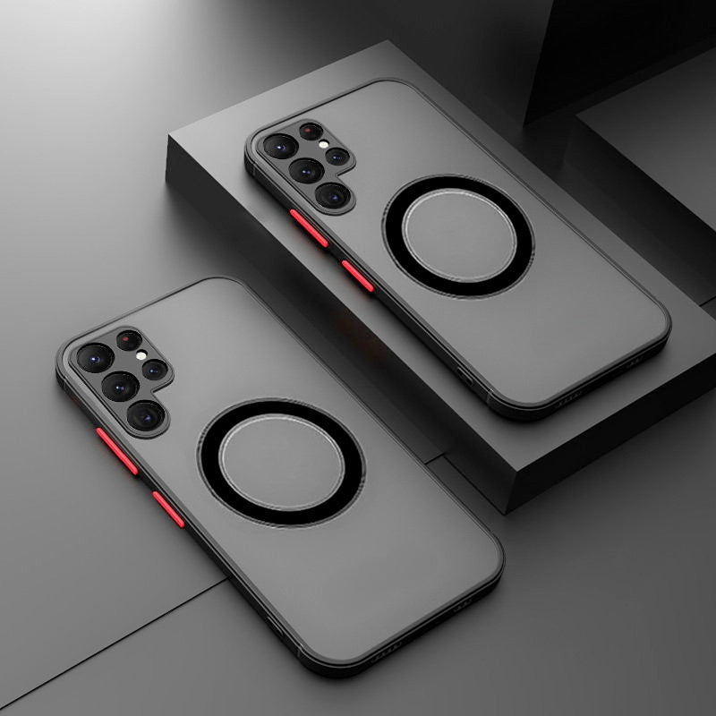 Translucent Shockproof Matte Case For Samsung
